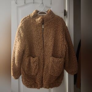 Teddy Zip Up Jacket